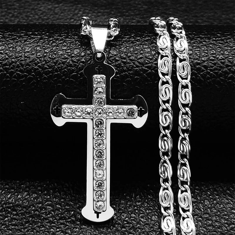 Catholic Cross Pendant Necklace – Christian Jewelry