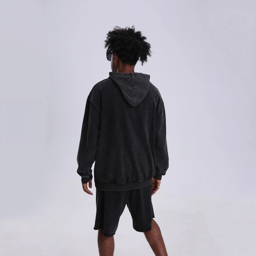 Vintage Cross Hoodie – Y2K Christian Streetwear
