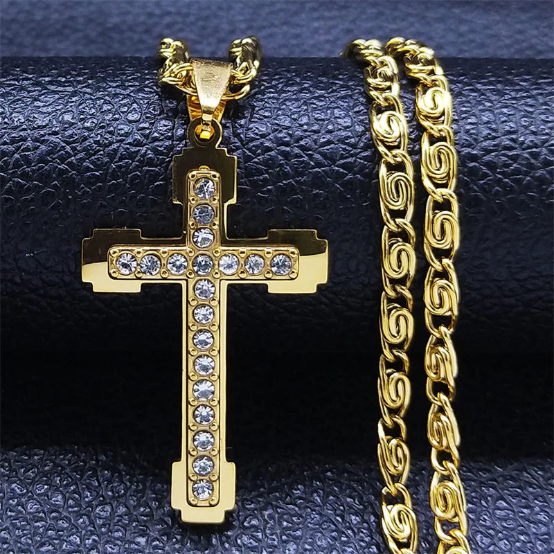 Catholic Cross Pendant Necklace – Christian Jewelry
