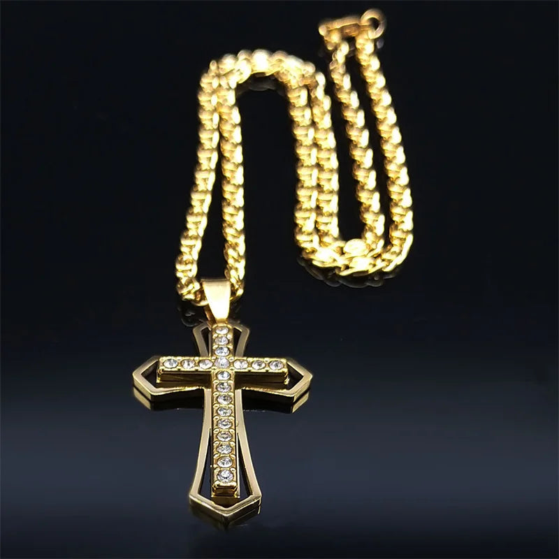 Catholic Cross Pendant Necklace – Christian Jewelry