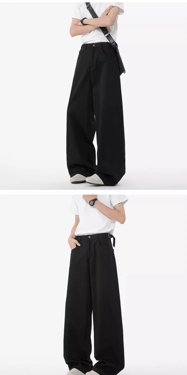 Men’s Oversized Wide Leg Pants – Streetwear Fit