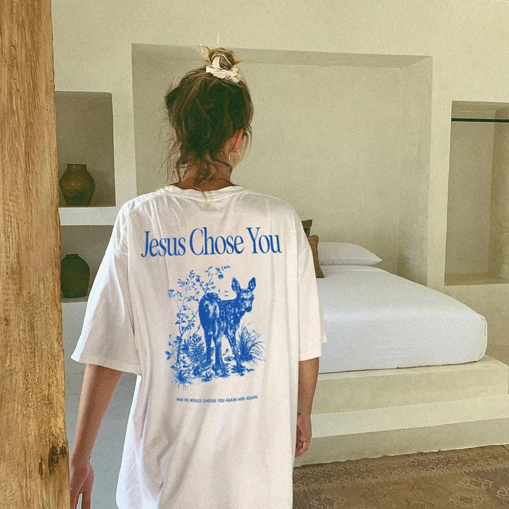 Jesus Choose Vintage Graphic Tee – Christian Clothing