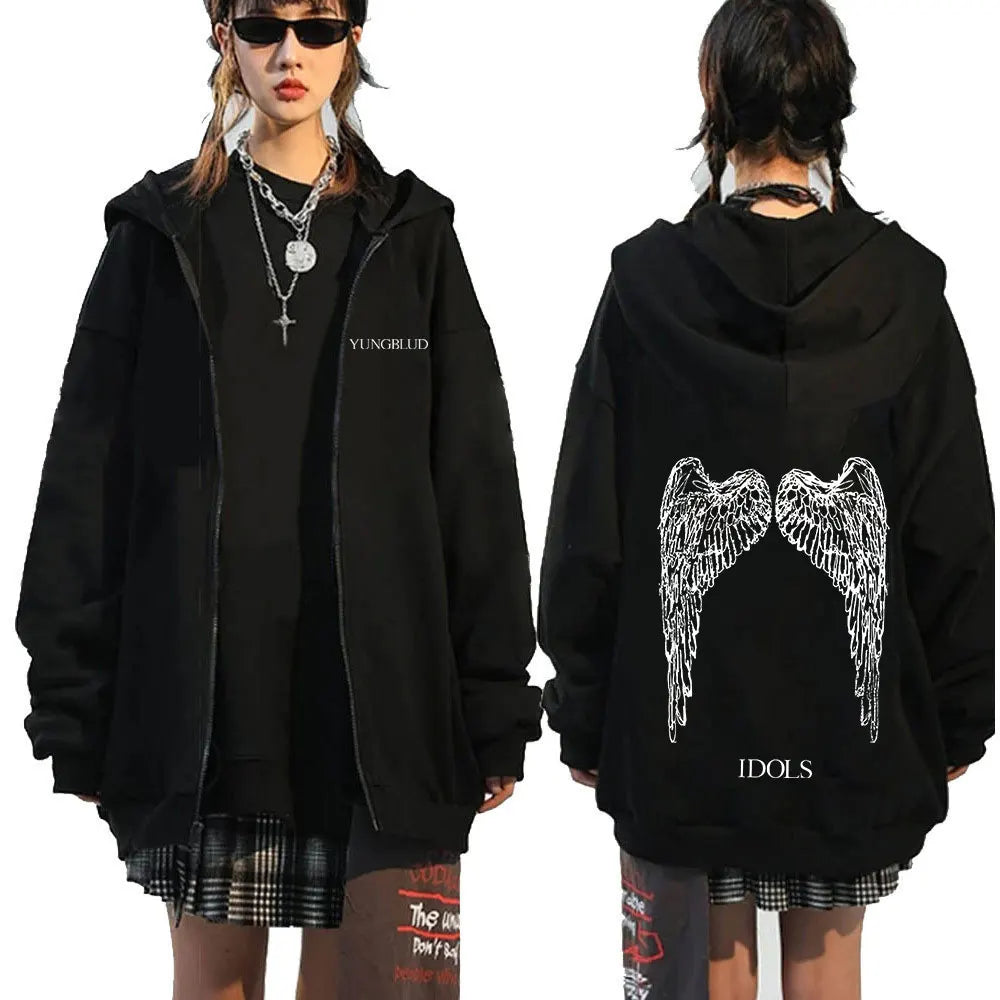 Yungblud IDOLS Tour 2025 Hoodie – Vintage Streetwear