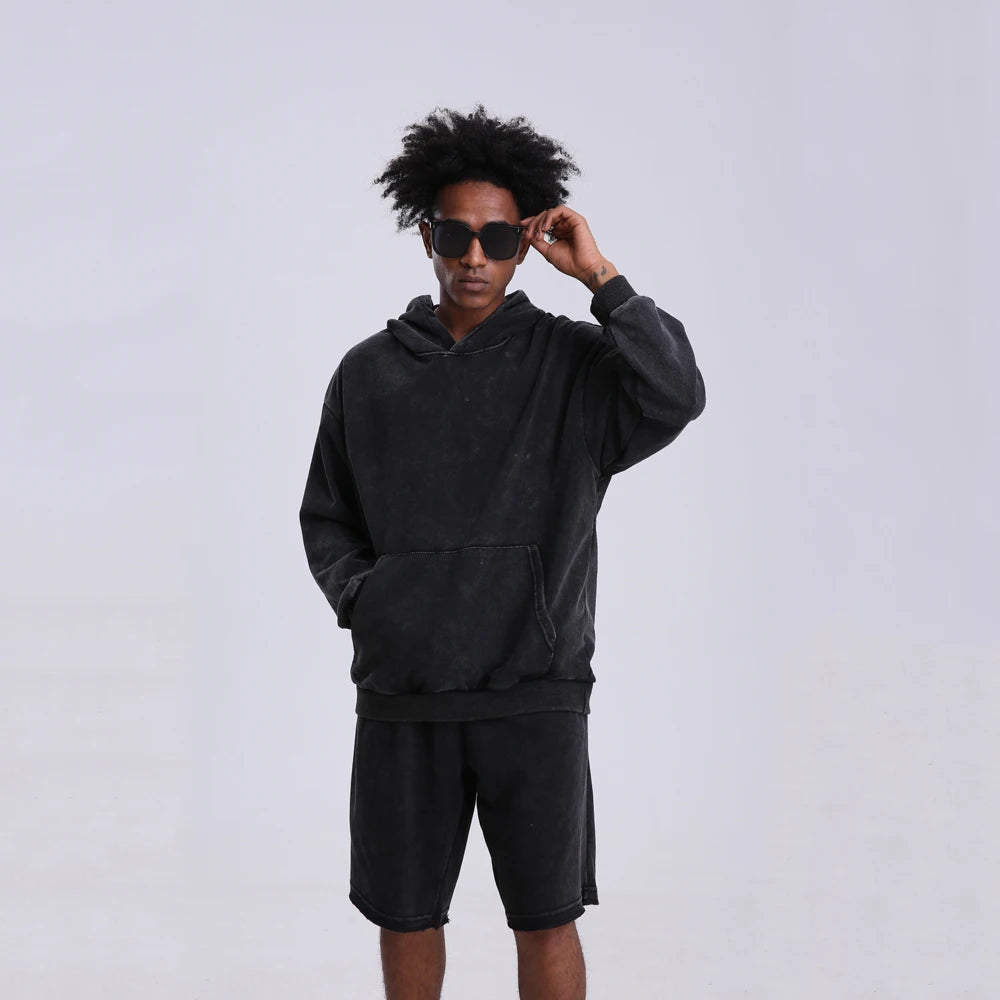 Vintage Cross Hoodie – Y2K Christian Streetwear
