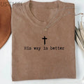 His Way Is Better Christian Tee – Faith Streetwear