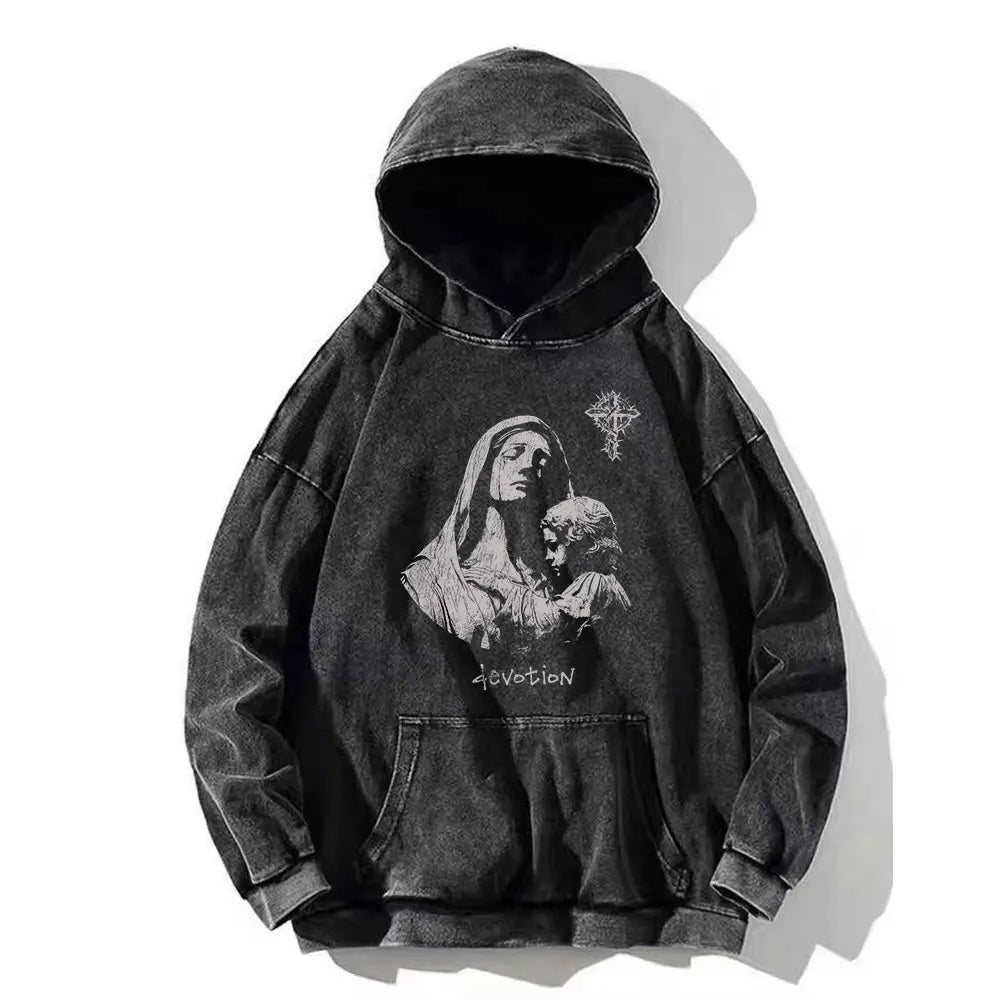 Psalm 91:11 Vintage Hoodie – Christian Streetwear