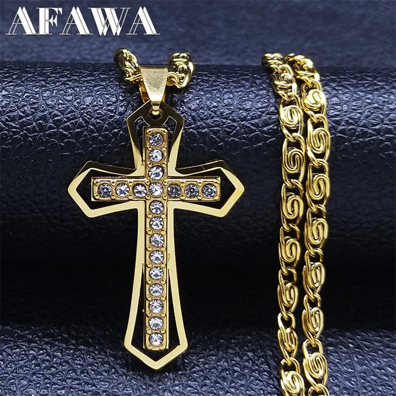 Catholic Cross Pendant Necklace – Christian Jewelry