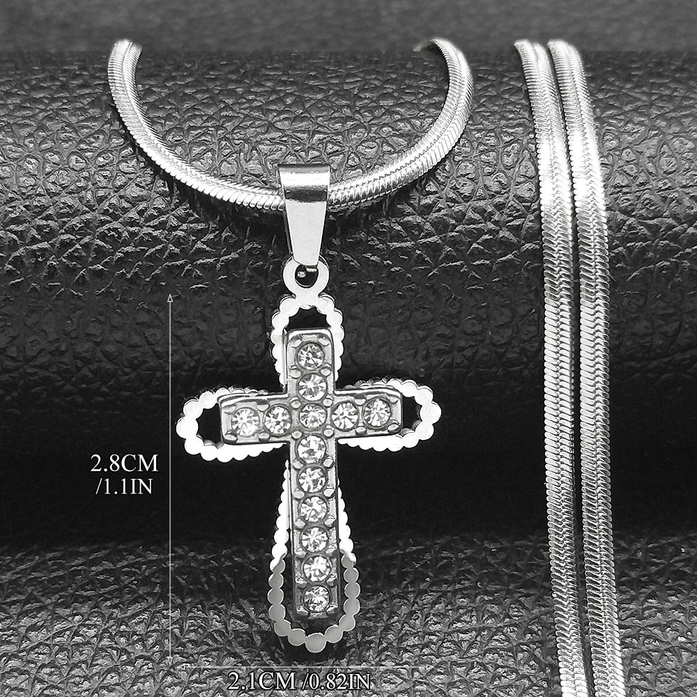 Catholic Cross Pendant Necklace – Christian Jewelry