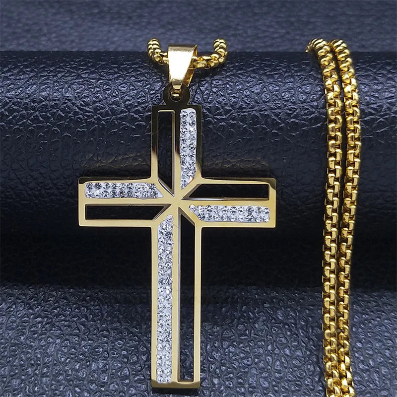 Catholic Cross Pendant Necklace – Christian Jewelry