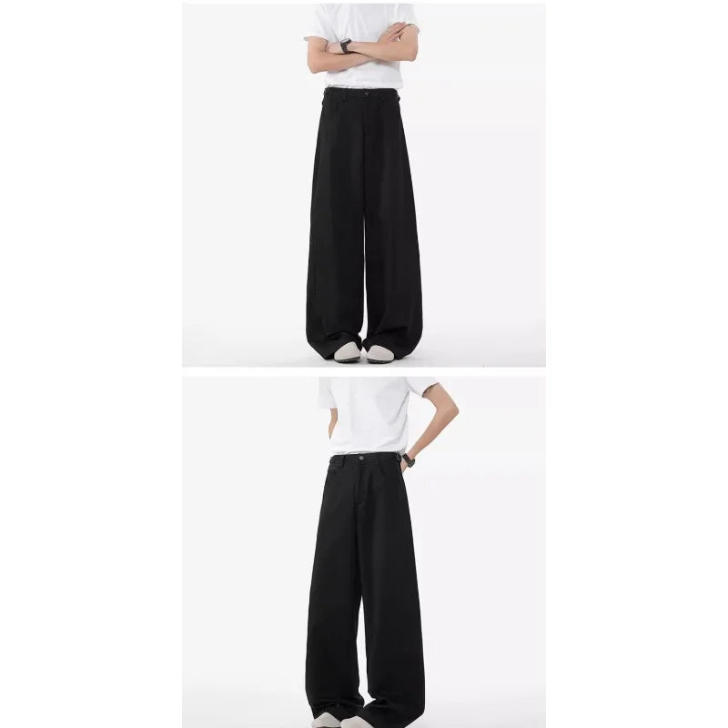 Men’s Oversized Wide Leg Pants – Streetwear Fit