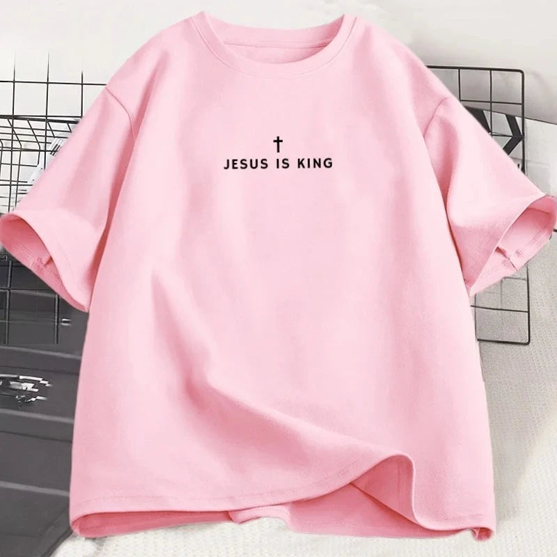 Jesus Is King Faith Tee – Christian Streetwear
