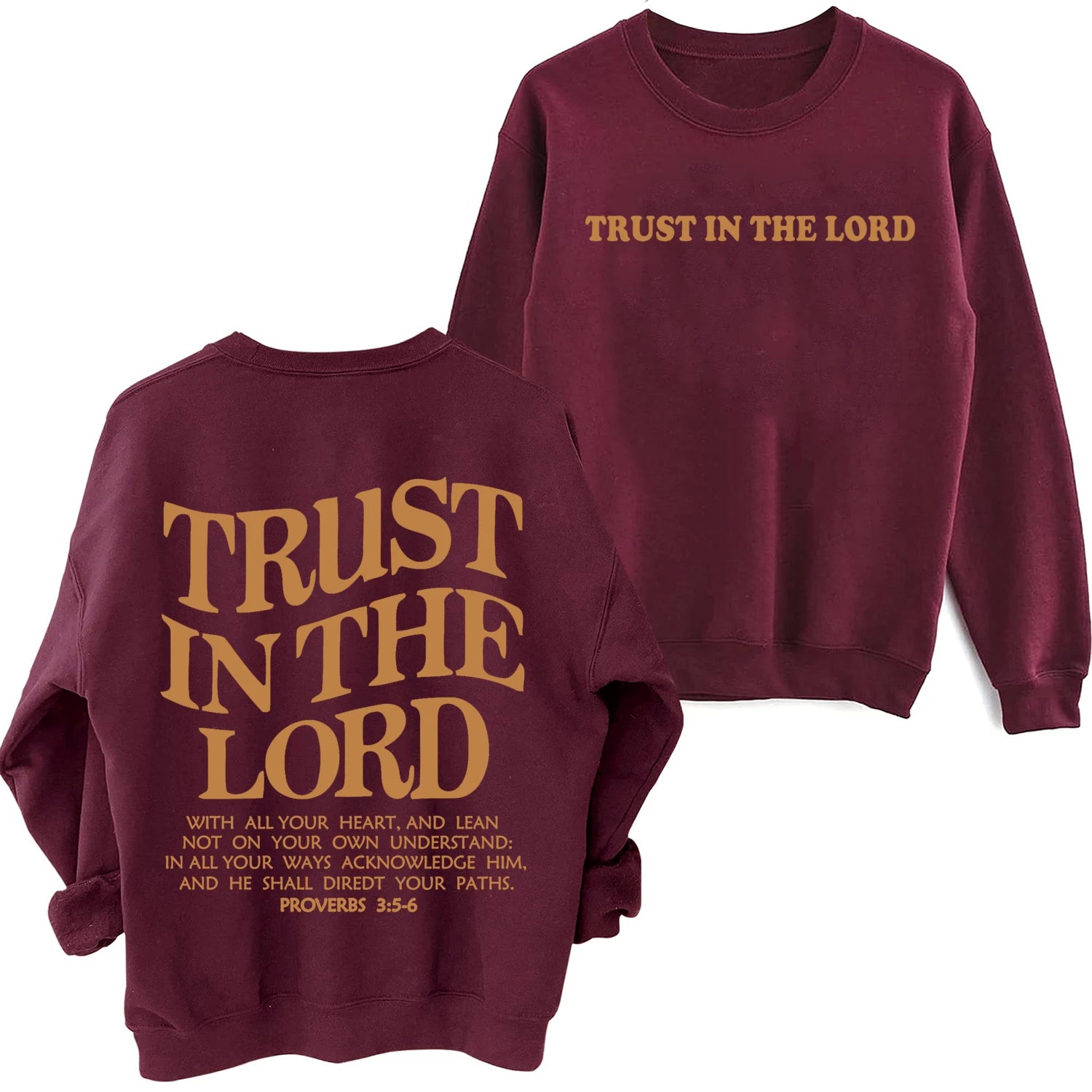 Trust In The Lord Hoodie – Christian Streetwear