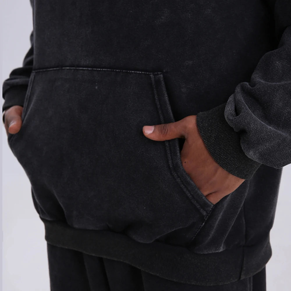 Vintage Cross Hoodie – Y2K Christian Streetwear