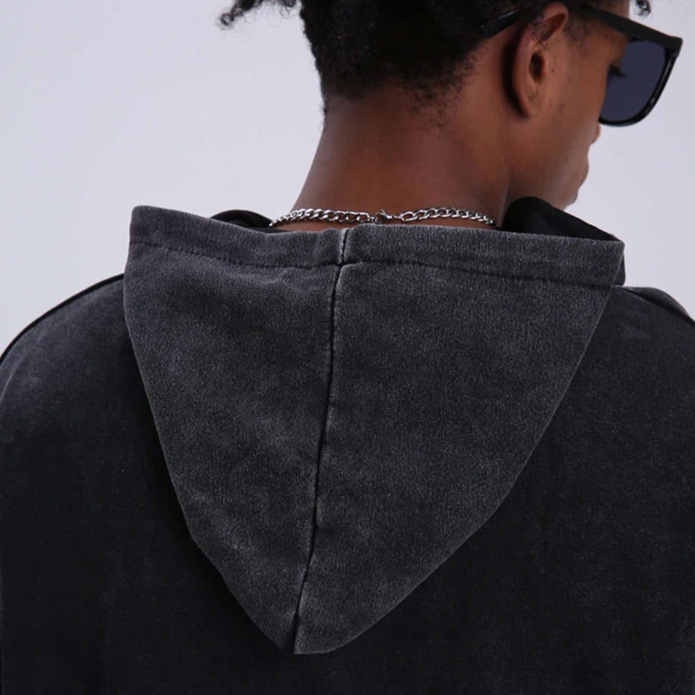 Vintage Cross Hoodie – Y2K Christian Streetwear
