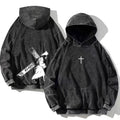 Vintage Jesus Cross Hoodie – Christian Streetwear