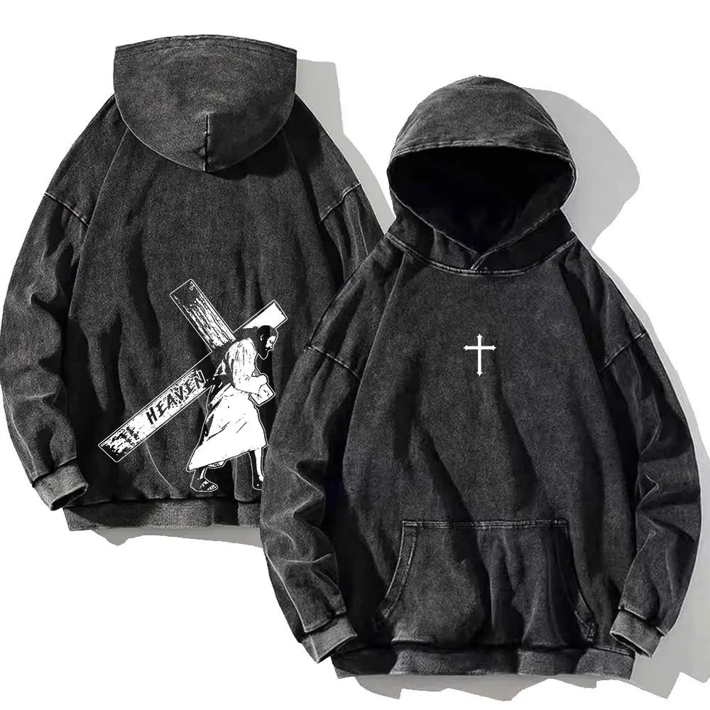 Psalm 91:11 Vintage Hoodie – Christian Streetwear