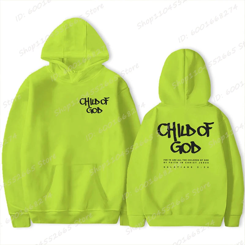 I Am A Child of God Hoodie – Christian Streetwear