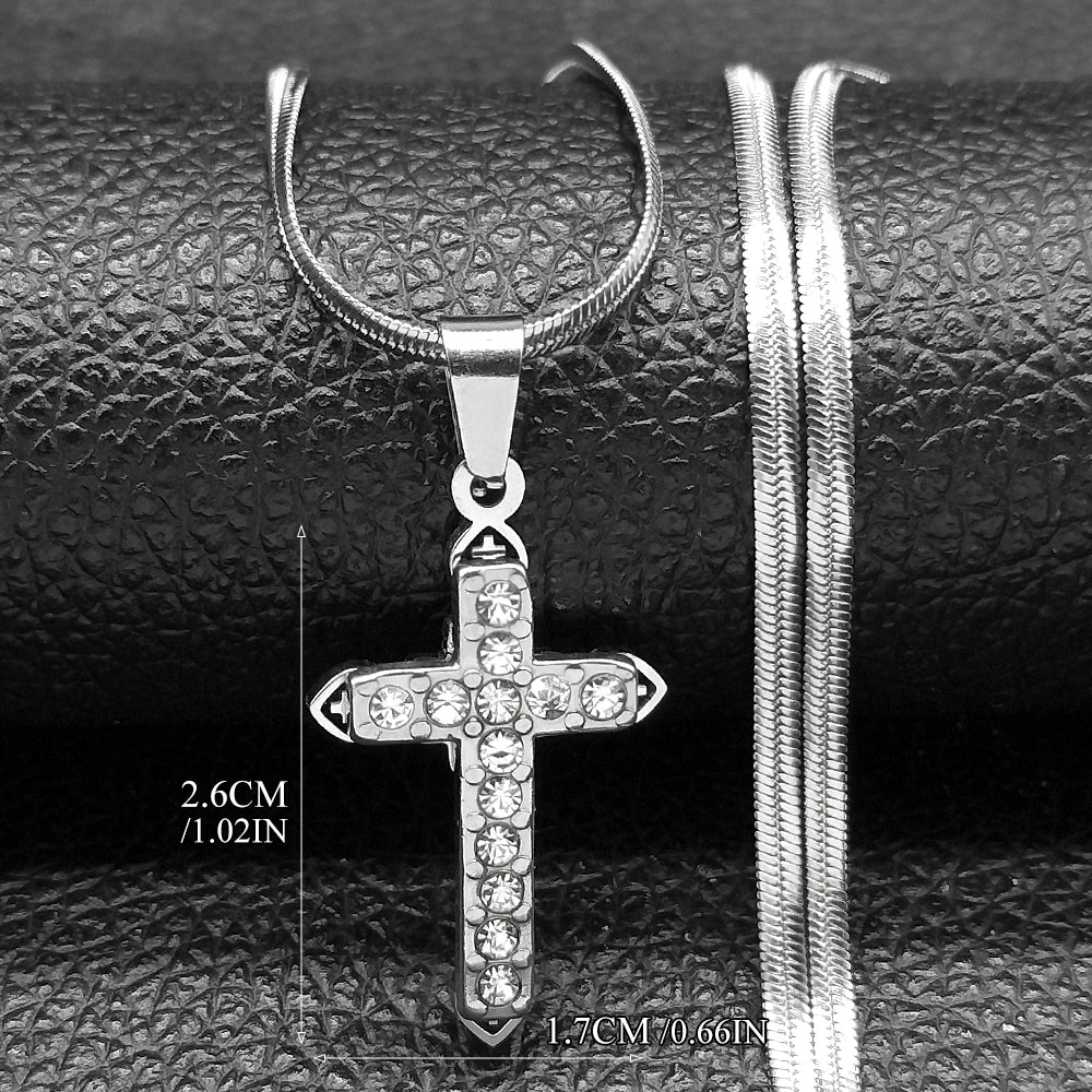 Catholic Cross Pendant Necklace – Christian Jewelry