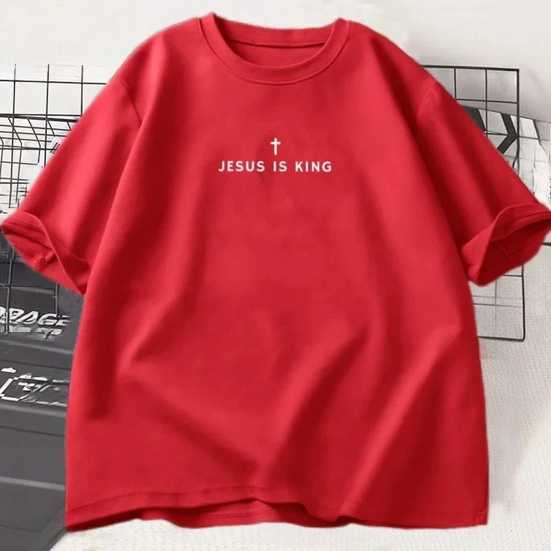Jesus Is King Faith Tee – Christian Streetwear