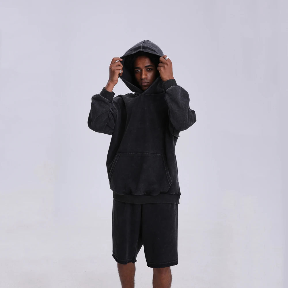 Vintage Cross Hoodie – Y2K Christian Streetwear