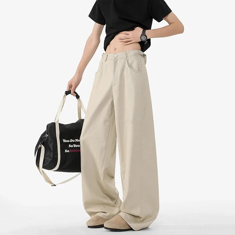 Men’s Oversized Wide Leg Pants – Streetwear Fit