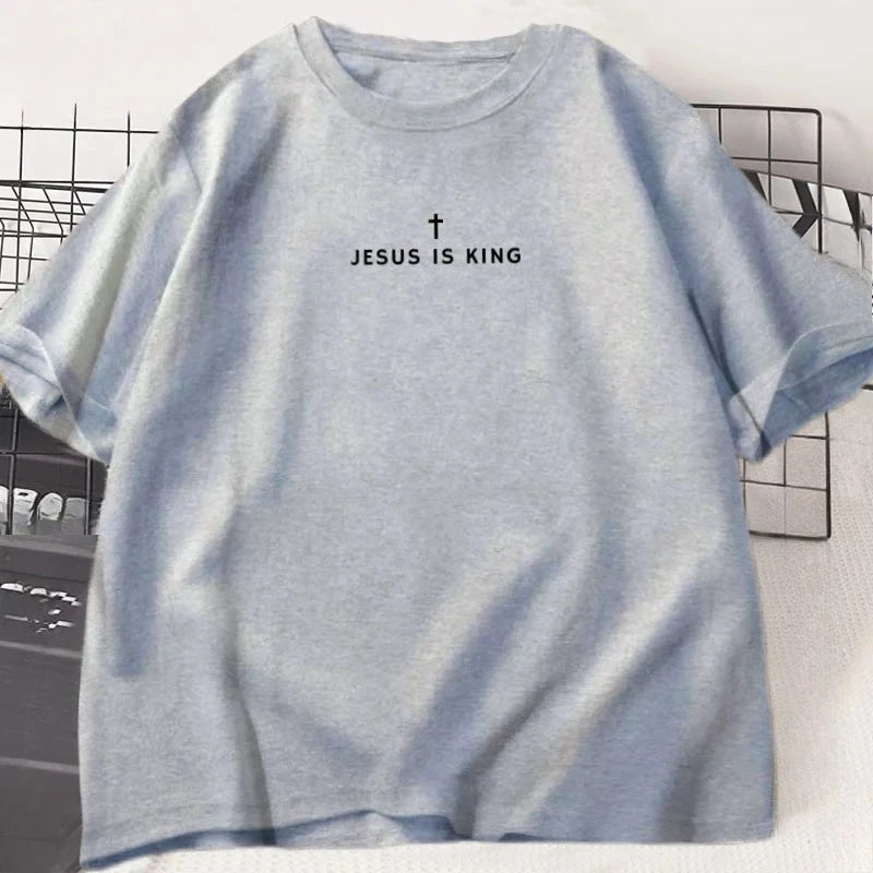 Jesus Is King Faith Tee – Christian Streetwear