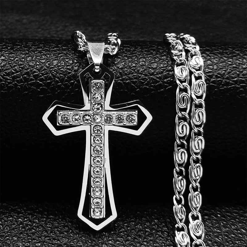 Catholic Cross Pendant Necklace – Christian Jewelry