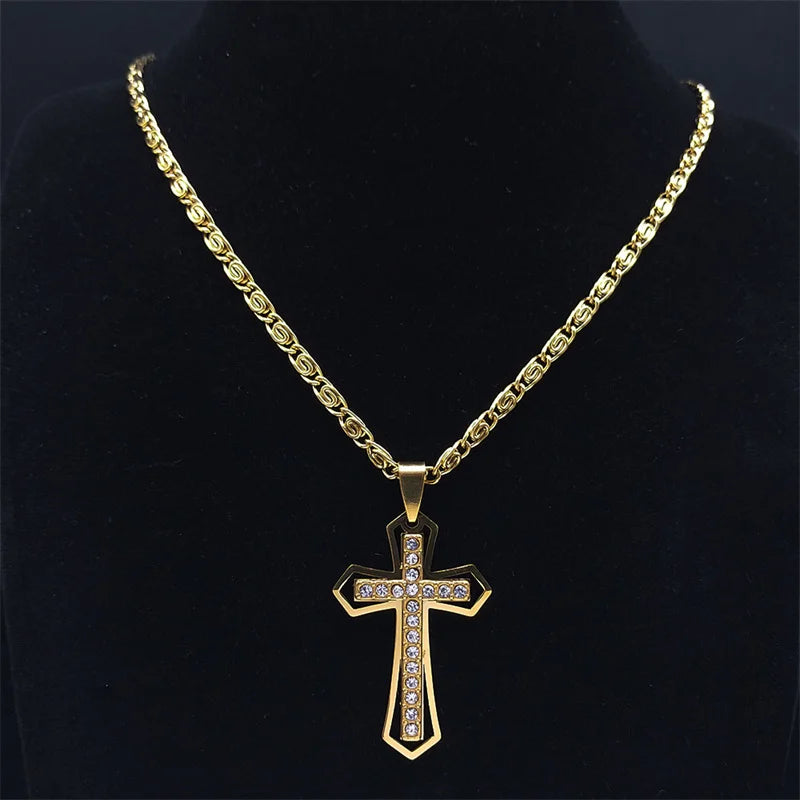 Catholic Cross Pendant Necklace – Christian Jewelry