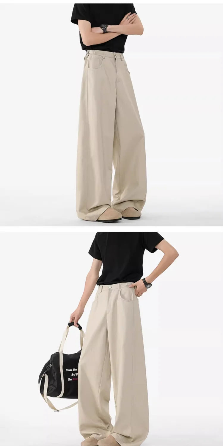 Men’s Oversized Wide Leg Pants – Streetwear Fit