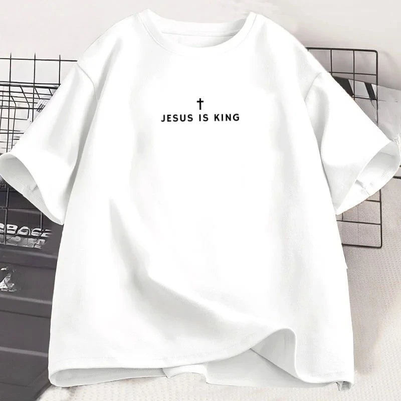 Jesus Is King Faith Tee – Christian Streetwear