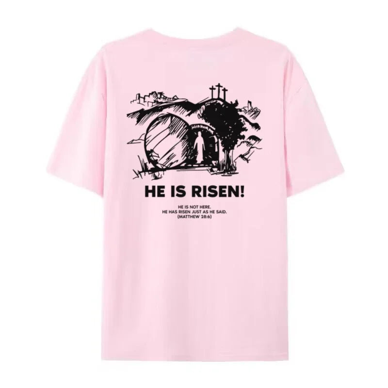 He Is Risen Vintage Tee – Christian Streetwear