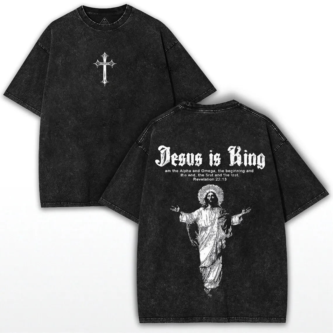 Jesus Is King Vintage Tee – Christian Streetwear