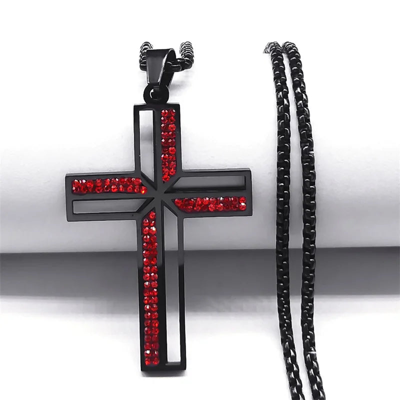 Catholic Cross Pendant Necklace – Christian Jewelry