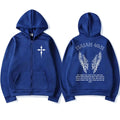 Jesus Wings Bible Verse Hoodie – Christian Streetwear