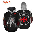 Templar Cross Hoodie – Christian Streetwear