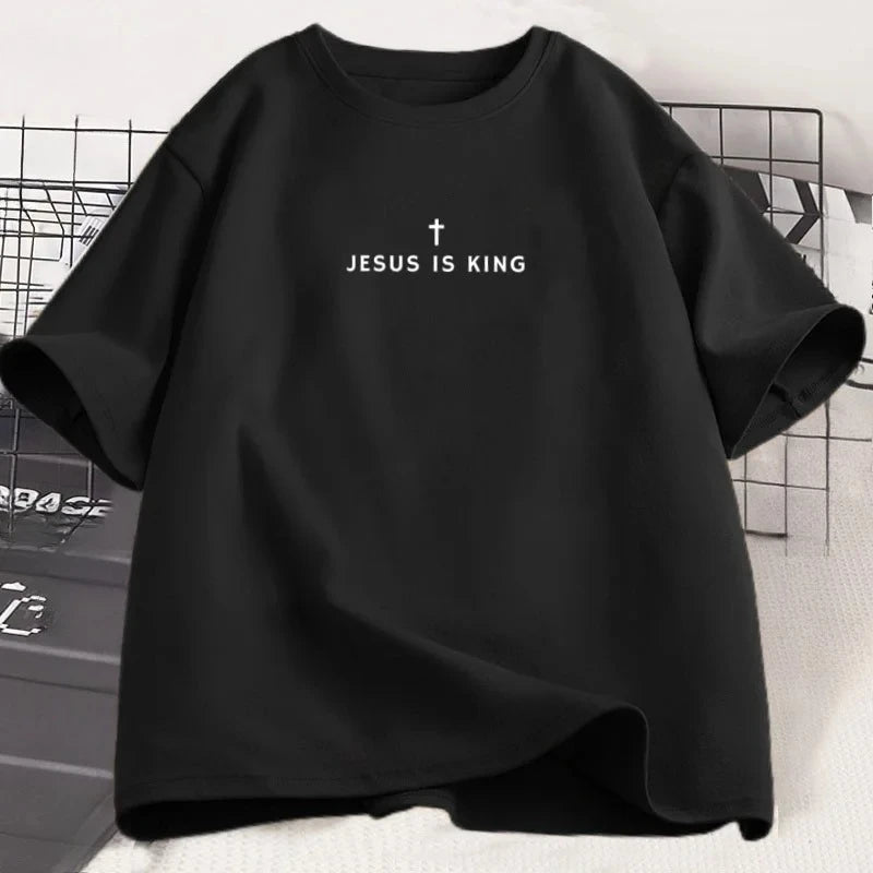 Jesus Is King Faith Tee – Christian Streetwear