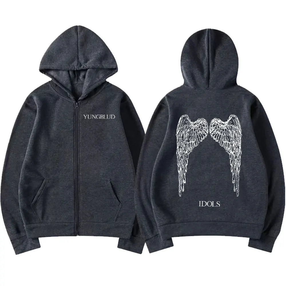 Yungblud IDOLS Tour 2025 Hoodie – Vintage Streetwear