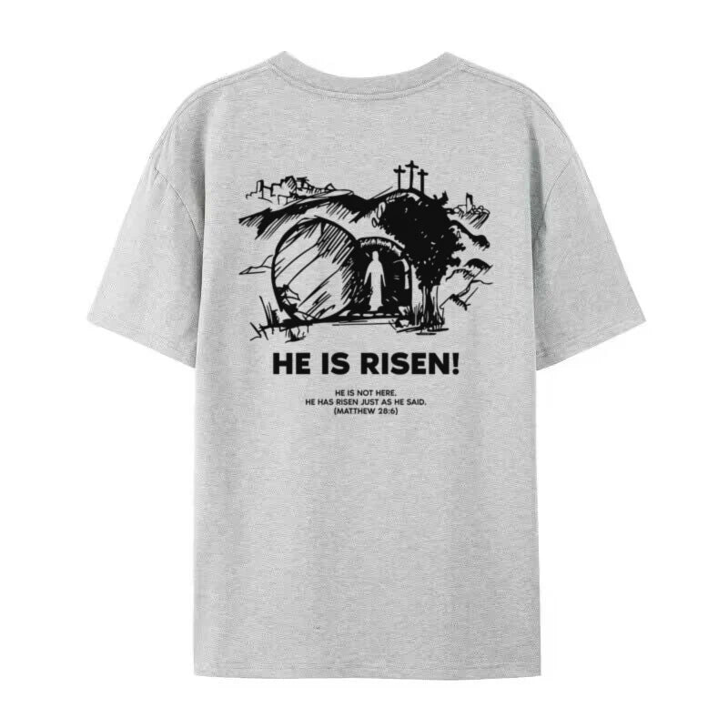He Is Risen Vintage Tee – Christian Streetwear