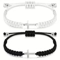 Cross Braided Bracelet – Christian Faith Gift