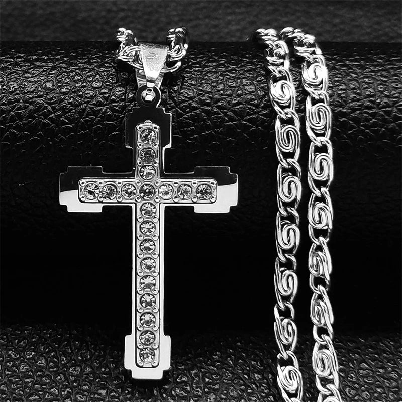 Catholic Cross Pendant Necklace – Christian Jewelry
