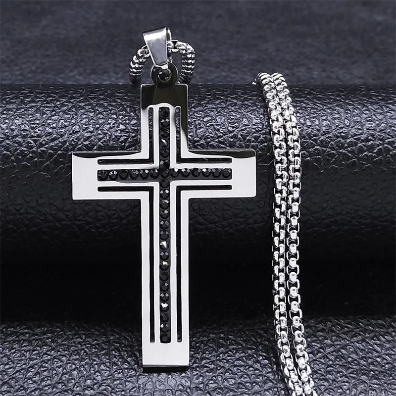 Catholic Cross Pendant Necklace – Christian Jewelry